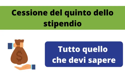 Cessione del quinto dello stipendio: come funziona